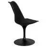 Buy Dining Chair - Black Swivel Chair - Tulipa Black 59159 - in the EU