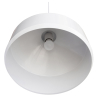 Buy White metal and wood ceiling lamp - Vidar White 59164 in the Europe