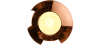 Buy Lamp Cooperlight - 40 cm - Chromed Metal Bronze 49386 at MyFaktory