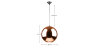 Buy Lamp Cooperlight - 25 cm - Chromed Metal  Bronze 99951297 - prices