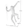 Buy Hanging Monkey design wall lamp - Resin White 59223 home delivery