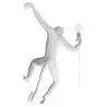 Buy Hanging Monkey design wall lamp - Resin White 59223 in the Europe