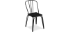 Buy Industrial Style Metal and Dark Wood Chair - Gillet Black 59241 with a guarantee