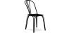 Buy Industrial Style Metal and Dark Wood Chair - Gillet Black 59241 - prices