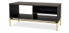Buy Wooden TV Cabinet - Golden Legs - Zuri Chocolate 59231 - prices