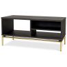 Buy Wooden TV Cabinet - Golden Legs - Zuri Chocolate 59231 - prices
