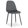 Buy Upholstered fabric dining chair - Fara Grey 59158 home delivery