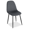 Buy Upholstered fabric dining chair - Fara Grey 59158 in the Europe