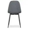 Buy Upholstered fabric dining chair - Fara Grey 59158 at MyFaktory