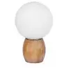 Buy Wooden lamp with  globe screen shade White 59168 - in the EU
