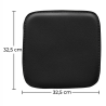 Buy Cushion with magnets for Bistrot Metalix square seat Chair Black 59140 - in the EU