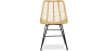 Buy Synthetic wicker dining chair - Valery Natural wood 59254 - in the EU