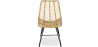 Buy Synthetic wicker dining chair - Valery Natural wood 59254 in the Europe