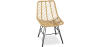 Buy Synthetic wicker dining chair - Valery Natural wood 59254 in the Europe