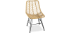 Buy Synthetic wicker dining chair - Valery Natural wood 59254 in the Europe