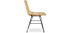 Buy Synthetic wicker dining chair - Valery Natural wood 59254 home delivery