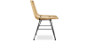 Buy Synthetic wicker dining chair - Valery Natural wood 59254 - prices