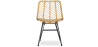Buy Synthetic wicker dining chair - Valery Natural wood 59254 at MyFaktory