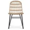 Buy Synthetic wicker dining chair - Magony Dark Brown 59255 in the Europe