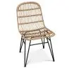 Buy Synthetic wicker dining chair - Magony Dark Brown 59255 with a guarantee
