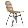 Buy Synthetic wicker dining chair - Magony Dark Brown 59255 - prices