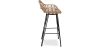 Buy Synthetic wicker bar stool - Magony Natural wood 59256 in the Europe