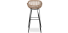 Buy Synthetic wicker bar stool - Magony Natural wood 59256 with a guarantee