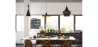 Buy X3 Pendant lamps - Beat Shade Style Black 59258 home delivery