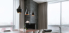 Buy X3 Pendant lamps - Beat Shade Style Black 59258 in the Europe