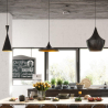 Buy X3 Pendant lamps - Beat Shade Style Black 59258 in the Europe