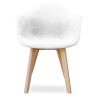 Buy Premium Design Dawood chair - Fabric White 59263 - in the EU