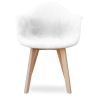 Buy Premium Design Dawood chair - Fabric White 59263 - in the EU