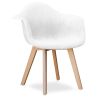 Buy Premium Design Dawood chair - Fabric White 59263 with a guarantee