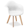 Buy Premium Design Dawood Dining Chair - Velvet White 59263 in the Europe