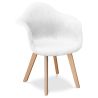 Buy Premium Design Dawood chair - Fabric White 59263 home delivery