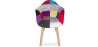 Buy Premium Design Dawood chair - Patchwork Jay Multicolour 59264 in the Europe
