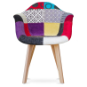 Buy Premium Design Dawood chair - Patchwork Jay Multicolour 59264 - in the EU