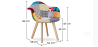 Buy Premium Design Amir chair - Patchwork Amy Multicolour 59265 in the Europe