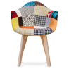 Buy Premium Design Amir chair - Patchwork Amy Multicolour 59265 - in the EU