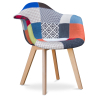 Buy Design Dawood chair - Patchwork Piti Multicolour 59266 home delivery