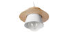 Buy Nordic pendant lamp in wood and metal - Gerard White 59247 in the Europe