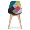 Buy Premium Design Brielle chair - Patchwork Fiona Multicolour 59269 home delivery