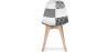 Buy Premium Design Brielle Chair White and black - Patchwork Max White / Black 59270 - prices