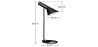 Buy Alan Desk Lamp - Steel Black 14633 - in the EU