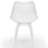 Buy Premium Brielle Scandinavian Design chair with cushion White 59277 - prices