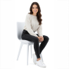Buy Premium Brielle Scandinavian Design chair with cushion White 59277 in the Europe