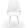 Buy Premium Brielle Scandinavian Design chair with cushion White 59277 at MyFaktory