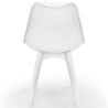 Buy Premium Brielle Scandinavian Design chair with cushion White 59277 with a guarantee