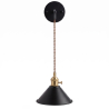 Buy Cariel wall lamp - Metal Black 59293 at MyFaktory