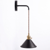 Buy Cariel wall lamp - Metal Black 59293 home delivery